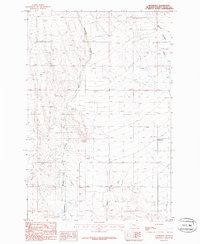 Download a high-resolution, GPS-compatible USGS topo map for Rothiemay, MT (1986 edition)
