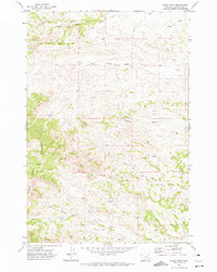 Download a high-resolution, GPS-compatible USGS topo map for Rough Draw, MT (1974 edition)