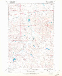 Download a high-resolution, GPS-compatible USGS topo map for Rowley NW, MT (1972 edition)