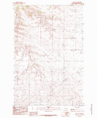Download a high-resolution, GPS-compatible USGS topo map for Roy NW, MT (1985 edition)