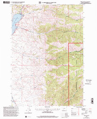 Download a high-resolution, GPS-compatible USGS topo map for Ruby Dam, MT (2002 edition)