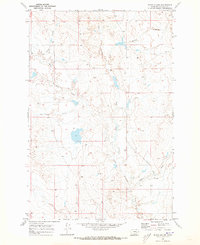 Download a high-resolution, GPS-compatible USGS topo map for Rudie Coulee, MT (1973 edition)