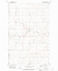 Download a high-resolution, GPS-compatible USGS topo map for Rudyard NW, MT (1975 edition)