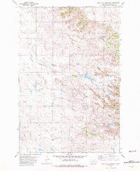 Download a high-resolution, GPS-compatible USGS topo map for Rush Hall Reservoir, MT (1981 edition)