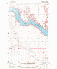 Download a high-resolution, GPS-compatible USGS topo map for Saddle Butte, MT (1972 edition)