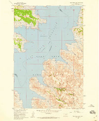 Download a high-resolution, GPS-compatible USGS topo map for Sage Creek Point, MT (1960 edition)