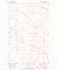 preview thumbnail of historical topo map of Liberty County, MT in 1970