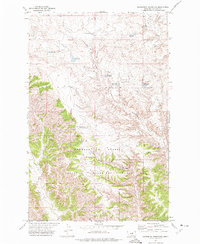 Download a high-resolution, GPS-compatible USGS topo map for Sagebrush Reservoir, MT (1975 edition)