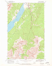 Download a high-resolution, GPS-compatible USGS topo map for Saint Mary, MT (1971 edition)