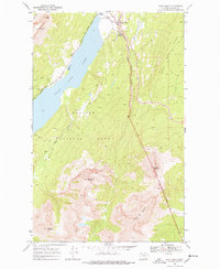 Download a high-resolution, GPS-compatible USGS topo map for Saint Mary, MT (1978 edition)