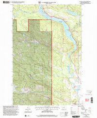Download a high-resolution, GPS-compatible USGS topo map for Salmon Lake, MT (2003 edition)