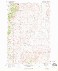 Download a high-resolution, GPS-compatible USGS topo map for Samuelson Ranch, MT (1970 edition)