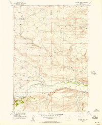 Download a high-resolution, GPS-compatible USGS topo map for Sandborn Creek, MT (1957 edition)