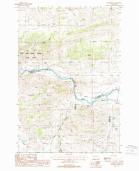 Download a high-resolution, GPS-compatible USGS topo map for Sappington, MT (1988 edition)