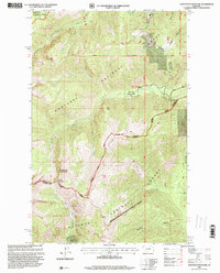 Download a high-resolution, GPS-compatible USGS topo map for Sawtooth Mountain, MT (2000 edition)