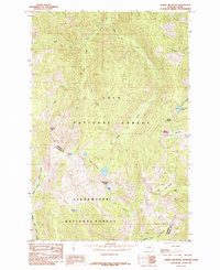 Download a high-resolution, GPS-compatible USGS topo map for Schley Mountain, MT (1985 edition)
