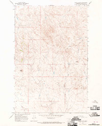 Download a high-resolution, GPS-compatible USGS topo map for School Butte, MT (1969 edition)