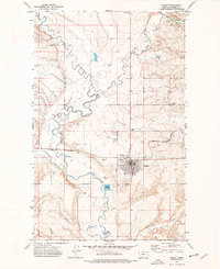 Download a high-resolution, GPS-compatible USGS topo map for Scobey, MT (1976 edition)