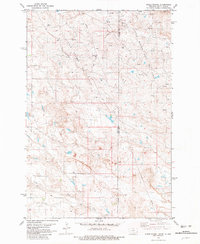 Download a high-resolution, GPS-compatible USGS topo map for Scole School, MT (1981 edition)