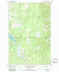 Download a high-resolution, GPS-compatible USGS topo map for Seeley Lake East, MT (1987 edition)