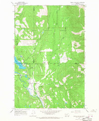 Download a high-resolution, GPS-compatible USGS topo map for Seeley Lake East, MT (1968 edition)