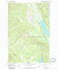 Download a high-resolution, GPS-compatible USGS topo map for Seeley Lake West, MT (1986 edition)