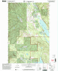 Download a high-resolution, GPS-compatible USGS topo map for Seeley Lake West, MT (2003 edition)