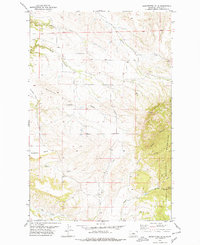 Download a high-resolution, GPS-compatible USGS topo map for Seventytwo Hills, MT (1979 edition)