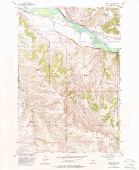 Download a high-resolution, GPS-compatible USGS topo map for Shane Ridge, MT (1974 edition)