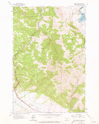 Download a high-resolution, GPS-compatible USGS topo map for Sheep Creek, MT (1973 edition)
