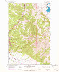 Download a high-resolution, GPS-compatible USGS topo map for Sheep Creek, MT (1979 edition)