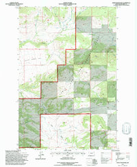 Download a high-resolution, GPS-compatible USGS topo map for Sheep Mountain, MT (1997 edition)