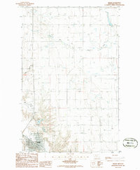 Download a high-resolution, GPS-compatible USGS topo map for Shelby, MT (1986 edition)