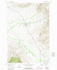 Download a high-resolution, GPS-compatible USGS topo map for Sheridan, MT (1989 edition)