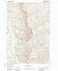 preview thumbnail of historical topo map of Big Horn County, MT in 1960