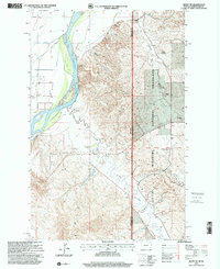 Download a high-resolution, GPS-compatible USGS topo map for Sidney NE, MT (2001 edition)