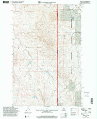 Download a high-resolution, GPS-compatible USGS topo map for Sidney SE, MT (2001 edition)