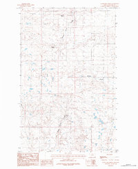 Download a high-resolution, GPS-compatible USGS topo map for Silver Bow Spring, MT (1984 edition)