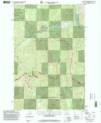 Download a high-resolution, GPS-compatible USGS topo map for Silver Butte Pass, MT (2000 edition)