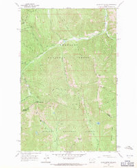 Download a high-resolution, GPS-compatible USGS topo map for Silver Butte Pass, MT (1971 edition)