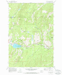 Download a high-resolution, GPS-compatible USGS topo map for Silver Lake, MT (1986 edition)