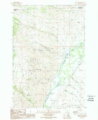 Download a high-resolution, GPS-compatible USGS topo map for Silver Star, MT (1989 edition)