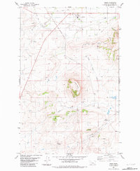 Download a high-resolution, GPS-compatible USGS topo map for Simms, MT (1983 edition)