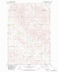 Download a high-resolution, GPS-compatible USGS topo map for Simons Butte, MT (1982 edition)