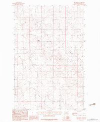Download a high-resolution, GPS-compatible USGS topo map for Sims Spring, MT (1983 edition)