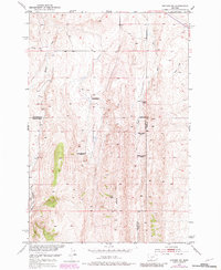 Download a high-resolution, GPS-compatible USGS topo map for Sixteen NE, MT (1981 edition)