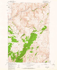 Download a high-resolution, GPS-compatible USGS topo map for Sixteen, MT (1963 edition)