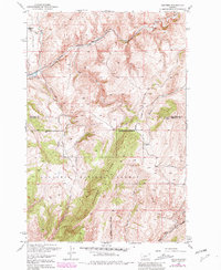 Download a high-resolution, GPS-compatible USGS topo map for Sixteen, MT (1981 edition)