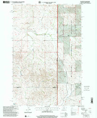 Download a high-resolution, GPS-compatible USGS topo map for Skaar NE, MT (2001 edition)