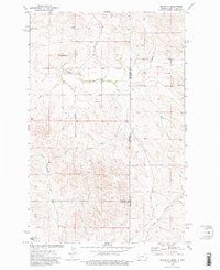 Download a high-resolution, GPS-compatible USGS topo map for Skaar NE, MT (1977 edition)
